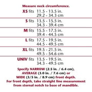 OTC Cervical Collar, 3.5 inch Soft Foam, Wide Depth, White, Universal