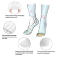 thumbnail image 6 of Lsque Sanrio Print Women's Men's Novelty 16in Crew Socks Cotton Socks Knee High Socks for Walking,Running,Nurses,Pregnancy, 6 of 6