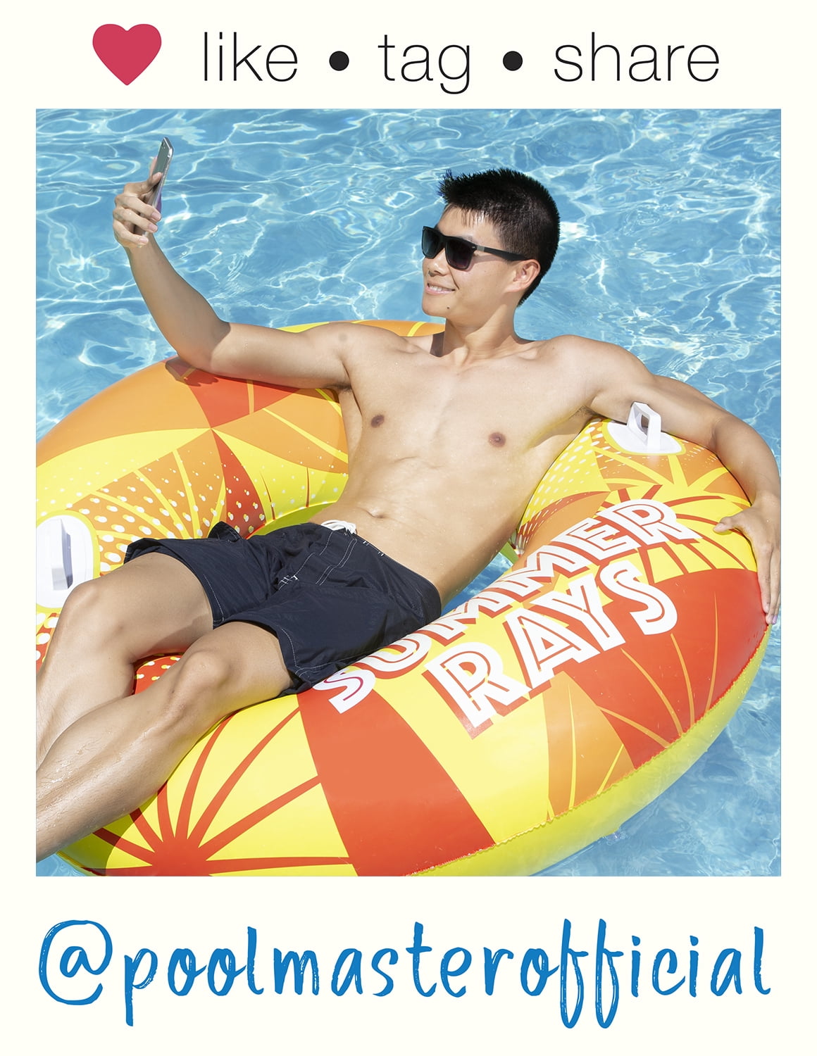 Poolmaster 54-Inch Summer Rays Swimming Pool Sport Tube