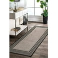 thumbnail image 5 of nuLOOM Gris Border Indoor/Outdoor Area Rug, 10' x 13', Gray, 5 of 8