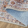 thumbnail image 5 of ARJINCUTE Non Slips Boho Area Rugs 5' x 8', Vintage Floor Carpet, Machine Washable, Foldable, No Shedding, 5 of 7