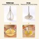 thumbnail image 4 of Stainless Steel Egg Whisk - Metal Whisk - Non-Stick Stainless Steel Hand Whisk, Adjustable for Egg Beater, Whisking, Cooking, 4 of 5