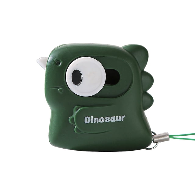 Cute Dinosaur Magnetic Box Cutter,3-In-1 Dinosaur Box Cutter with Auto-Retracting for Office Home Diy Crafts