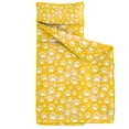 thumbnail image 2 of Yellow Dog Paw Footprint Toddler Nap Mats for Kids Preschool,Sleeping Mat Bag or Kids,Toddler Sleeping Bag,Toddler Nap Mat or Daycare, 2 of 6