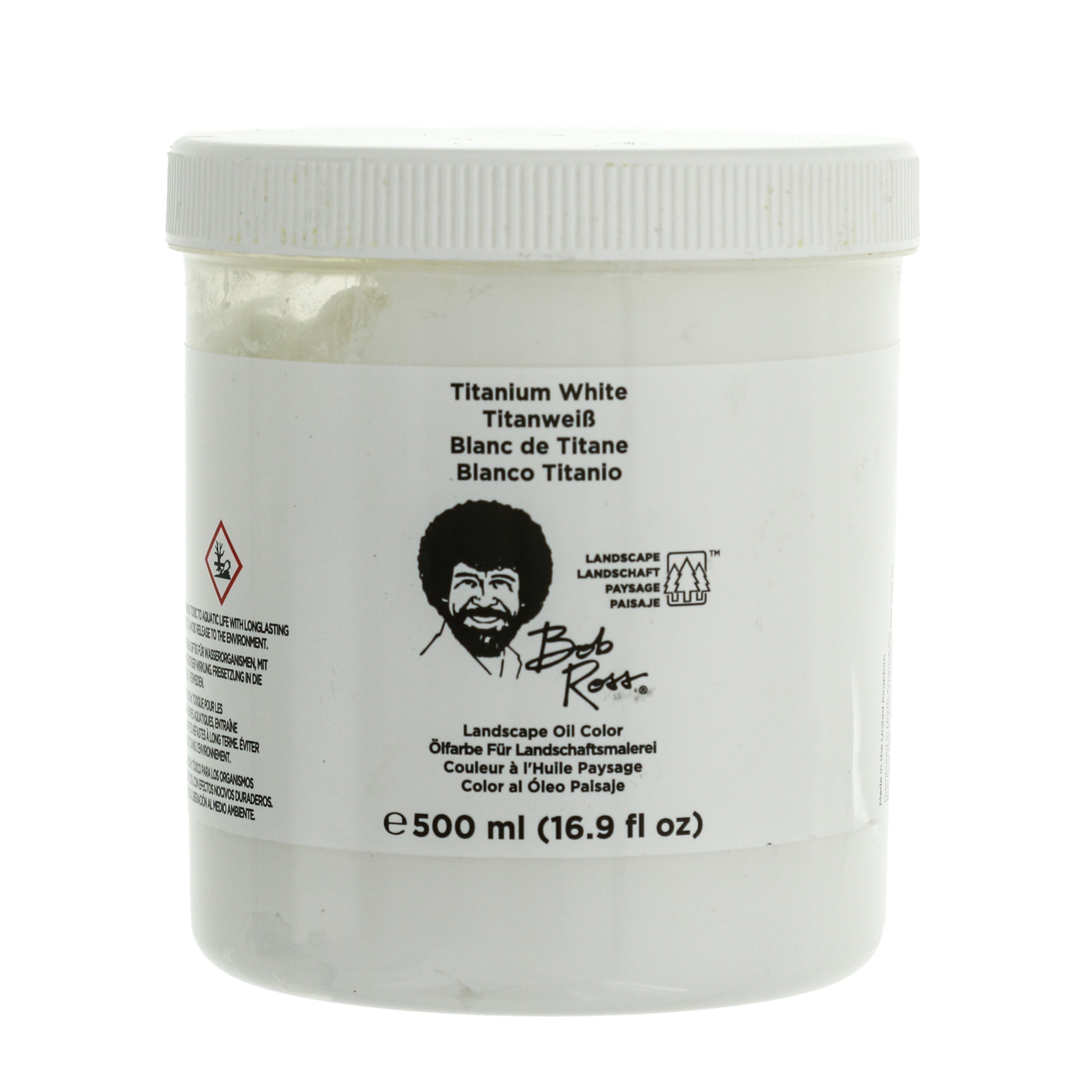 Bob Ross Oil Paint, 500ml, Titanium White