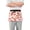 Adorable Strawberries, variant on 3d Pineapple Server Apron with 3 Pockets Waterproof Waitress Waist Short Apron for Man Woman 12 Inches