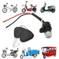 Ignition Key Ebike Switch 2 Wire Position for Electric Scooter EBike