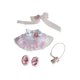 thumbnail image 2 of Ropa para muñecas de 17 cm, ropa bonita para muñecas, traje, accesorios para muñecas, adorables atuendos de juguete para niños, ropa para muñecas con con tetera, 2 of 9