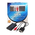 thumbnail image 1 of Cable Convertidor Video Vga A Hdtv Y Audio Full Hd 1080p, 1 of 9