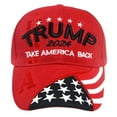 thumbnail image 3 of Sombrero Elección Trump Sombrero Protección Solar (rojo) [Tarifa Embalaje Agregada Énfasis en Embalaje Separado], 3 of 6