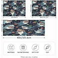 thumbnail image 4 of GZHJMY Satin Pillowcase for Hair and Skin, Cute Sharks Cooling Pillow Case with Envelope Closure Soft Breathable Silk Satin Pillow Cover for Sleeping King Size 40x20 in Home Decor, 4 of 7