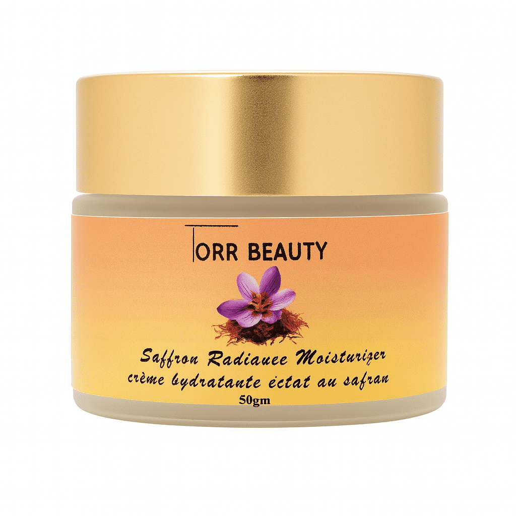 Saffron Radiance Moisturizer, 50g, Ayurvedic(Natural) Face Moisturizer
