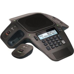 AT&T SB3014 DECT 6.0 Conference Phone - Corded/Cordless - 1 x Phone Line - Speakerphone WITH 4 WRLS (Best Conference Room Speakerphone)