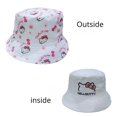 thumbnail image 1 of Kuromi-Sombrero de Hello Kitty para mujer, gorro de cubo bordado con estampado de dibujos animados de Hello Kitty, sombrero de cuenca con melodía, regalo para el sol LIUWENJING unisex, 1 of 2