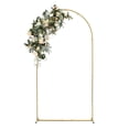 thumbnail image 1 of Soporte para telón de fondo Wedding Arch Vincidern, metal dorado, 2 m, 1 of 8