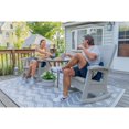 thumbnail image 2 of Suncast Outdoor Rocking Chair with Storage, Multi-Wall Resin, Dove Gray, 2 of 9