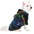 thumbnail image 2 of Balery colorful flames dinosaur Sudadera con Capucha para Perros Pequeños – Ropa para Mascotas, Disfraz para Perros y Gatos, Ideal para Fiestas y Cosplay-Medium, 2 of 7