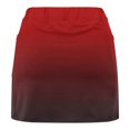 thumbnail image 5 of Lenpel Skorts for Women High Waisted Gradient Mini Workout Tennis Skirt with Shorts Summer Casual Athletic Skorts, 5 of 6