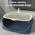 thumbnail image 4 of Dog Toilet Training Pad Holder - Indoor Puppy Potty Tray with Mesh Grids for Clean Paws & Floors B, 4 of 7