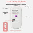 thumbnail image 2 of Miangastore Rechargeable Mouse Wireless Mouse Silver RGB Lighting Gaming Everyday Use 1Pack, 2 of 8