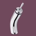 thumbnail image 2 of Tall Waterfall Faucet Bathroom Sink Tap Heavy Cast Brass Chrome Round| Renovators Supply, 2 of 9