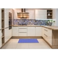 thumbnail image 6 of Ahgly Company Machine Washable Indoor Rectangle Transitional Light Slate Blue Area Rugs, 5' x 8', 6 of 7