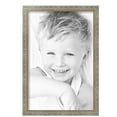 thumbnail image 2 of ArtToFrames 14" x 21" Champagne Pebble Metallic Picture Frame, 14x21 inch Silver Wood Poster Frame (WOM-5258),  Pack, 2 of 7