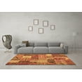 thumbnail image 3 of Ahgly Company Indoor Rectangle Patchwork Brown Transitional Area Rugs, 6' x 9', 3 of 4