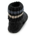 thumbnail image 5 of HAFLINGER Slippers Oversized | Paul, Graphite, 5 of 8