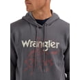 thumbnail image 3 of Wrangler® Men's and Big Men's Regular Fit Graphic Hoodie, Sizes S-2XL, 3 of 3