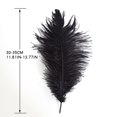 thumbnail image 3 of Plumas Esponjosas Decoración 10 Uds plumas de avestruz esponjosas plumas de fiesta de boda Feather30-35cm (negro) Likrtyny Libre de BPA, 3 of 3