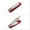 thumbnail image 5 of Unique Bargains 1 Set Durable Splash-Proof Nail Clippers Kit Toenail Clippers Red, 5 of 7