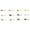Variety Glow Multi-Color #3, variant on Vexan 12-Pack Tungsten Ice Fishing Jigs Glow & Multi-Color (1.1g, 4 mm, #14 Hook)