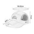 thumbnail image 2 of Unisex Quick Dry Waterproof Sun Cap Sports Hat Outdoor Running Sports Hat, 2 of 4