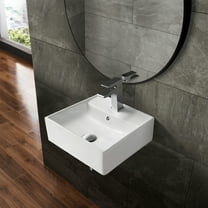 Claire Compact Ceramic Wall hung Sink