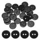 thumbnail image 1 of Botones de Concha Natural Uxcell [25pcs] - Botones de Costura de Madreperla de 12.5mm 2 Agujeros para Costura de Camisas y Decoración de Manualidades DIY - [Negro], 1 of 6