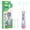 Purple Cat, variant on NELL&WELL Kids Electric Toothbrush, 2-Min Timer, 3 Modes with Memory, IPX 7 Waterproof, Battery Powered Kids Toothbrush with 3 Soft Bristles Heads for Children Boys and Girls Ages 3+