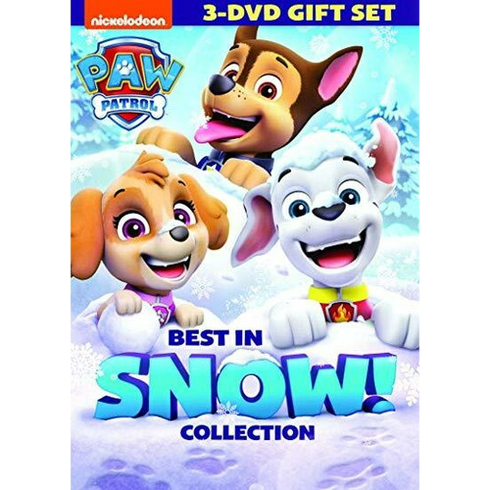 paw patrol snow set