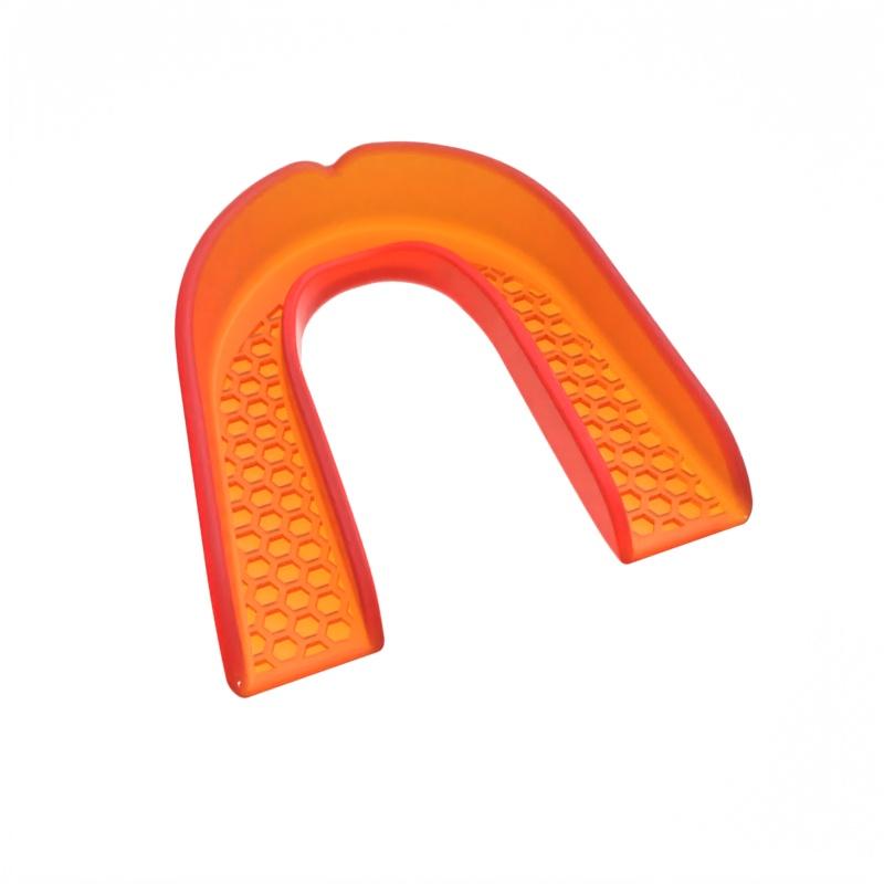 (3 pack) GameMaster Adult Strapless Mouth Guard – Orange, EVA Material, Boil & Bite Fit, Multi-Sport Protection for Football, Basketball & More