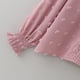 thumbnail image 3 of Gibobby Blusas De Manga Larga Para Niñas Blusas de chifón con cuello de y manga larga para niñas pequeñas y niños grandes, camisas casuales y holgadas, Tops de talla grande （Rosa， 16-17 Años), 3 of 5