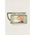 thumbnail image 2 of Noritake Designs 11x14 White Modern Wood Framed Museum Art Print Titled - Design for a Noritake Sugar Bowl VI, 2 of 4