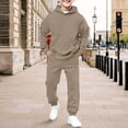 thumbnail image 2 of Boys Sweatsuit Set - 2 Piece Soft Fleece Hoodie Sweatshirt & Cargo Sweatpants, 2 of 5