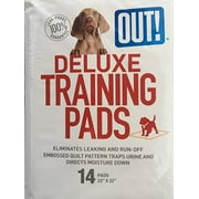 OUT! Deluxe Training Pads 14 Pads 22" x 22" Travel Pack