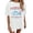 A25 White, variant on FASHOFT Beach Sunset Graphic Oversized Shirts for Womens Retro Summer Beach Party T-Shirt Tropical Vacation Tee Tops Army Green L