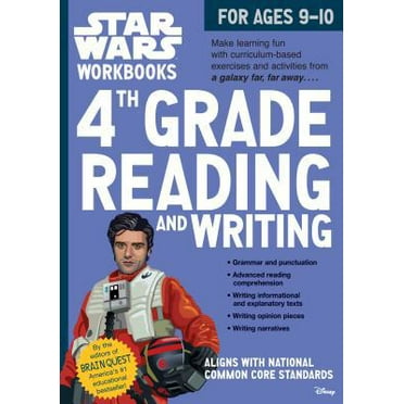 Pre-Owned Star Wars Workbook: 4th Grade Reading and Writing (Paperback) 0761189394 9780761189398