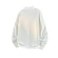 thumbnail image 5 of Awdenio Shirts for Men Mock Turtleneck Long Sleeve Shirts Thermal Pullover Tops Casual Basic Knitted Undershirt, 5 of 5