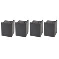 thumbnail image 1 of Elevadores de cama cuadrados, 4 piezas Elevadores de sofá Elevadores de muebles cuadrados Elevadores muy versátiles, 1 of 12
