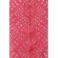 thumbnail image 6 of Indian Dupatta with Tie-Dye Print, Silk Bandhani Stole, 6 of 6
