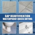 thumbnail image 5 of 3pcs White Tile Grout Pen Diy Tile Grout Restoration For Living Room Kitchen, 5 of 5