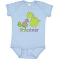 thumbnail image 3 of Inktastic Little Sister Purple Girls Baby Bodysuit, 3 of 5